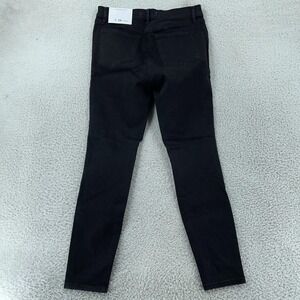 Ann Taylor LOFT Legging Jeans‎ Womens 8P 29x26 Black Stretch Skinny Jeggings